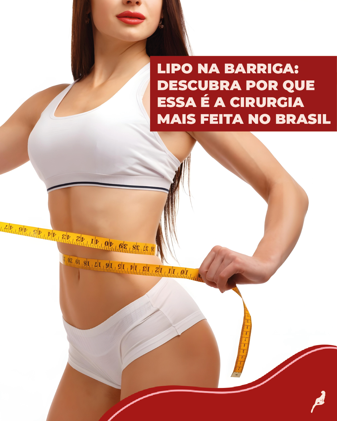 Como a lipo na barriga redefine a cintura e o abdômen Paciente com marcações na barriga para lipoaspiração abdominal com foco em contorno da cintura