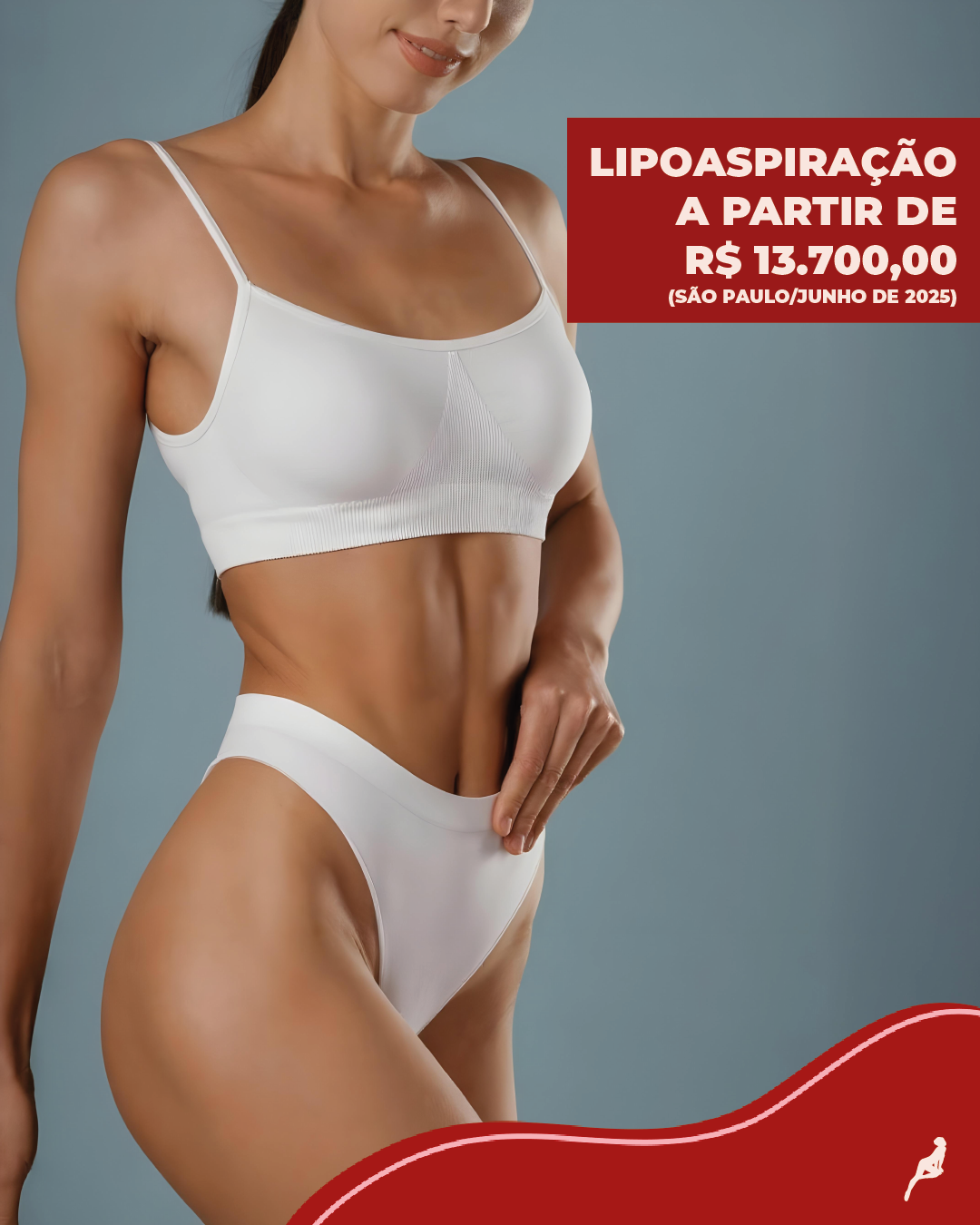 Descubra quanto custa a lipoaspiração em São Paulo em Junho/2025 Paciente avaliando valor da lipoaspiração em São Paulo com dados atualizados de 2025