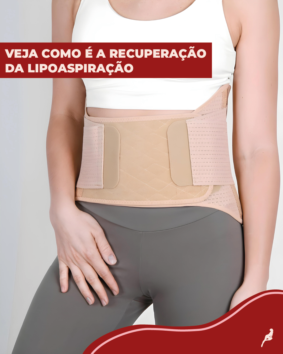 cinta compressiva lipoaspiração recuperação
